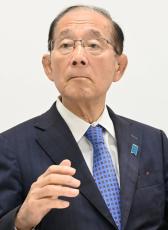 船井電機会長「破産手続きは数時間前に知った」　元環境相、ガバナンス不全に苦言