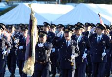 警視庁が年頭部隊訓練　緒方警視総監「団結し、任務に最善を」