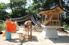 輪島の神社復興へ　夏祭りで心一つに　壊滅被害の古社、全国から支援