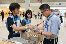 台風被害で滞留者発生を想定、関西国際空港第２ターミナルで初訓練