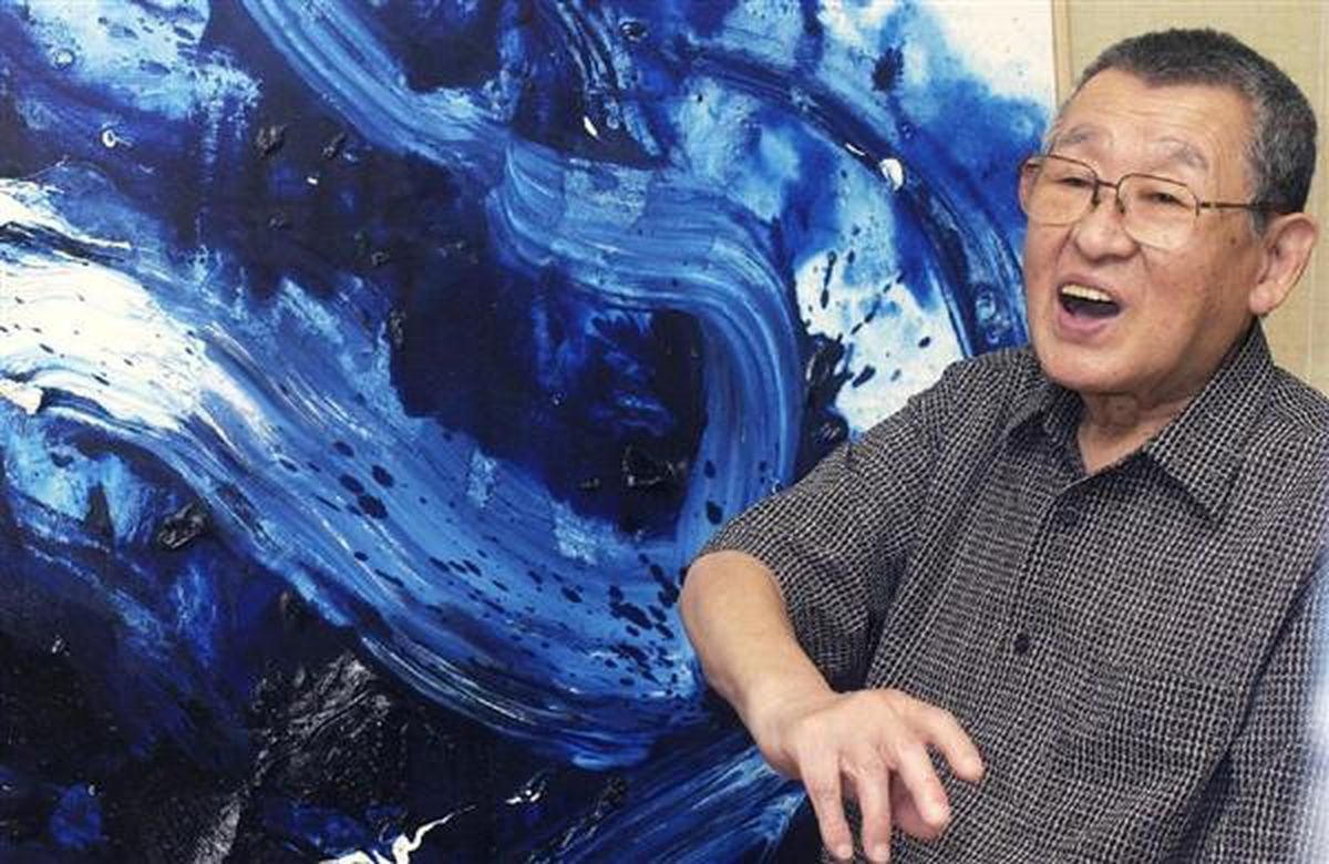 キャンバスを〝滑走〟する世界的画家　白髪一雄の生誕１００年展　地元・尼崎で開催