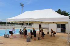 夏本番、プール中も熱中症リスク　５月に授業前倒しの学校も　専門家「陸より注意」