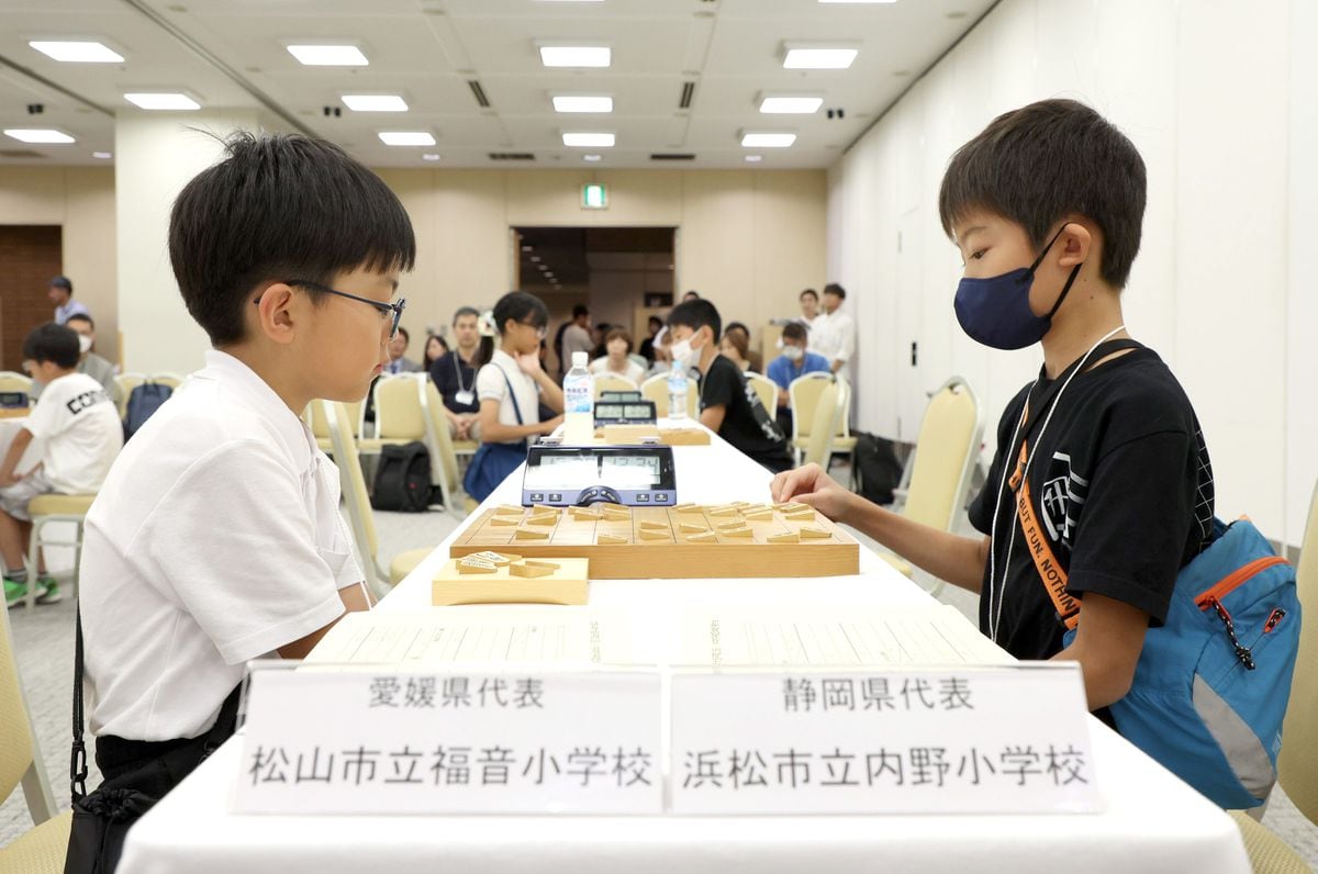 静岡県代表の浜松市立内野小が３位　「来年は優勝を目指して頑張ってほしい」　小・中学校将棋団体戦決勝大会