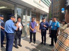 「交番の設置場所、配慮されている」　インドネシア警察官が神奈川県警で研修
