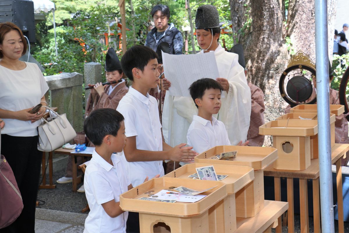 「貴重な経験、終わると寂しい」 祇園祭締めくくる夏越祭