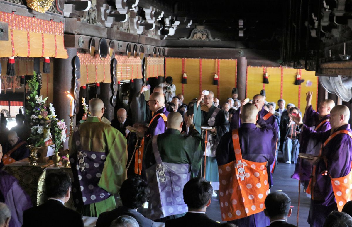 神仏に願う国家安寧 比叡山延暦寺と合同で「北野御霊会」