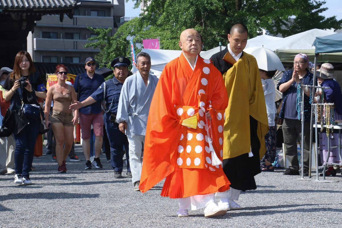 「弘法大師の構想、常に忘れず」 京都・東寺の橋本新長者の入山式