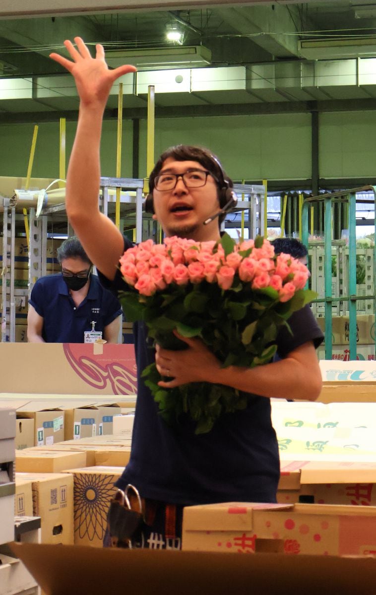 「花王子」動画でブレイク　東京・世田谷市場で競り人２０年の郷古渉さん