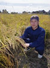 岩手生まれ水稲の省力栽培に高校生挑戦　1年目の収穫で及第点、作付面積を一気に3倍に