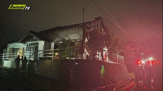 公会堂を焼く火事　出火当時現場に複数人所在も全員逃げ出しけが人なし　静岡・袋井市　２６日夜