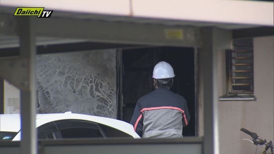 アパート一室焼く火事　火元の部屋に住む男性がやけどで搬送（静岡・富士市）