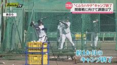 【プロ野球】“くふうハヤテ”  初のキャンプを終えて課題は？ 開幕戦は3月15日  “オリックス” と対戦