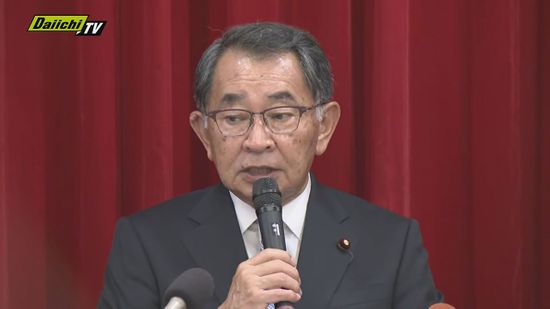 【次期衆院選】裏金事件で自民離党 比例東海 静岡８区・塩谷議員が会見で不出馬表明…党処分への悔しさにじませ