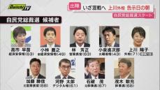 【自民党総裁選告示】過去最多９人が立候補し１５日間の選挙戦スタート…衆院静岡１区選出・上川外相も出陣！