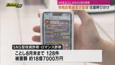 年々巧妙になる特殊詐欺　8月末までに去年の2倍超の被害　街頭で注意呼びかけ（静岡）