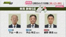 【衆院選注目区】静岡５区…９度目の当選目指す自民･前職に政権交代訴える立憲と共産の新人2人が挑む(静岡)