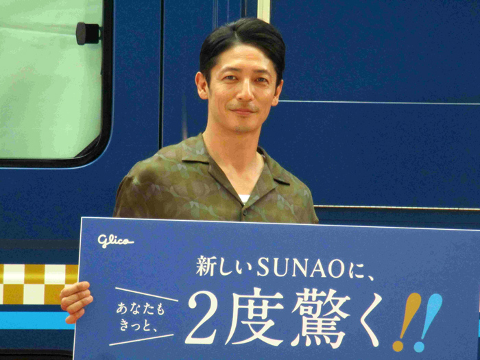 江崎グリコ 「SUNAO」キッチンカー “2度驚く”食体験を提供