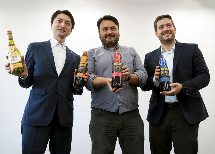 チリワイン「スリー・メダルズ」 日本向けに味わい磨き刷新 サッポロビール