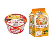 寿がきや食品から新作 「小さなおうどん」「ひだまり食堂」