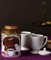 バンホーテン」からホットチョコレート数量限定発売 白猫がモチーフの