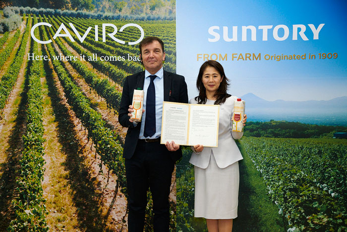 持続可能なワイン造りへ サントリー、伊カヴィロ社と包括提携 テトラパック製品発売