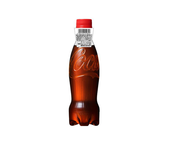 「コカ・コーラ」ラベルレスボトル店頭展開 表示シールを貼り1本単位で期間限定販売