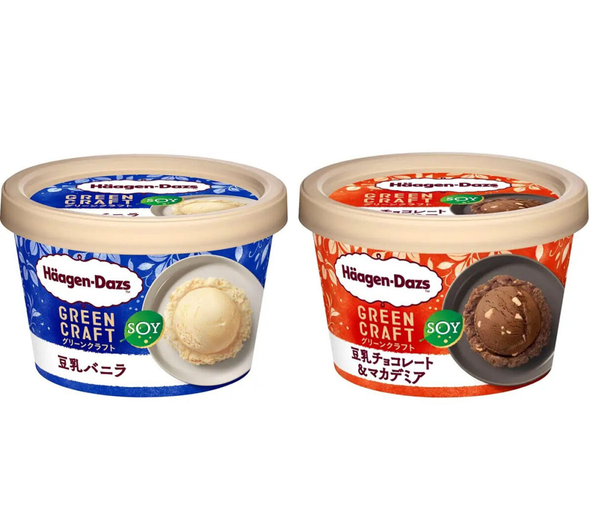 ハーゲンダッツの豆乳アイスシリーズ　EC販売好調受け関東地区で発売