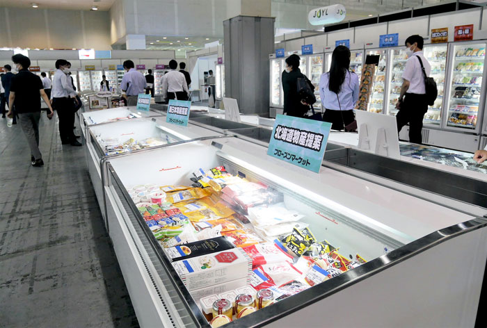 1千尺超の冷食売場 菓子やデリカも独自企画 日本アクセス西日本フードコンベンション