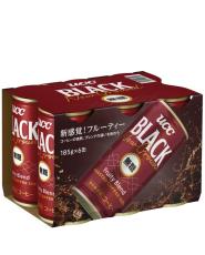 UCC上島珈琲「BLACK無糖」強化　新商品と定番品の6缶パック2品の売場展開で