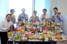 余った食品持ち寄り寄付 サステナビリティ活動推進へ日本アクセス 「あふの環プロジェクト」参画