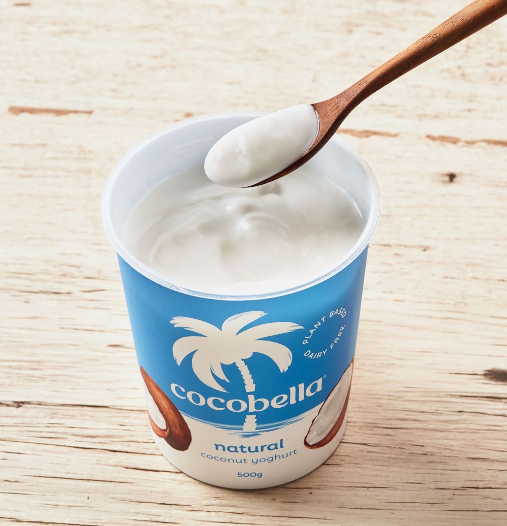 豪でシェアNo.1のココナッツミルク由来のヨーグルト日本初上陸　砂糖不使用・濃厚でクリーミーな味わいが特長　片岡物産が輸入