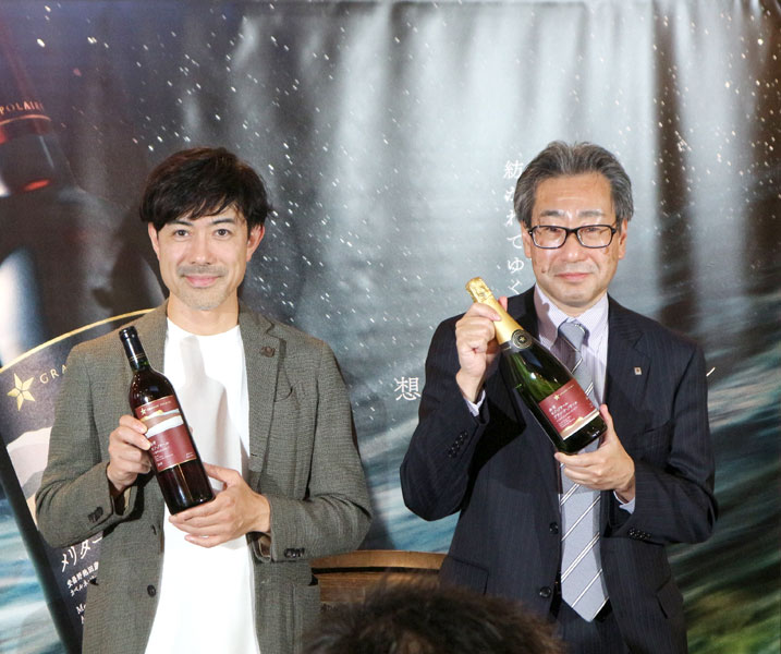日本ワイン「グランポレール」 20周年迎え新チャレンジ 初の瓶内二次発酵スパークリング サッポロビール