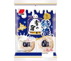三幸製菓「雪の宿」から冬限定の「特濃シリーズ」期間限定発売