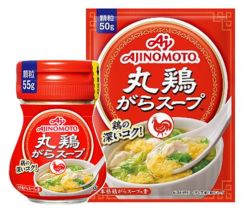 味の素「丸鶏がらスープ」商標登録認定 30年の実績とブランド力で