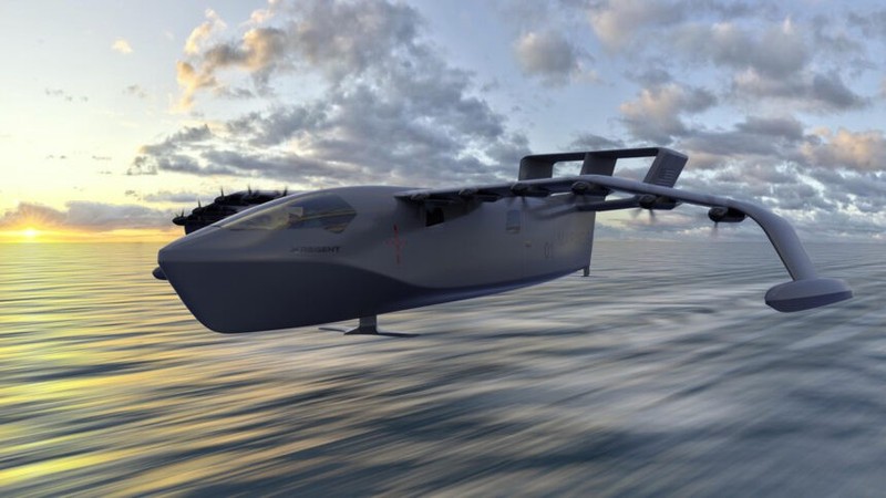 〈米海兵隊も契約〉海面を爆速飛行する船と飛行機のハイブリッド「シーグライダー」。対中戦略で担う超重要任務とは？