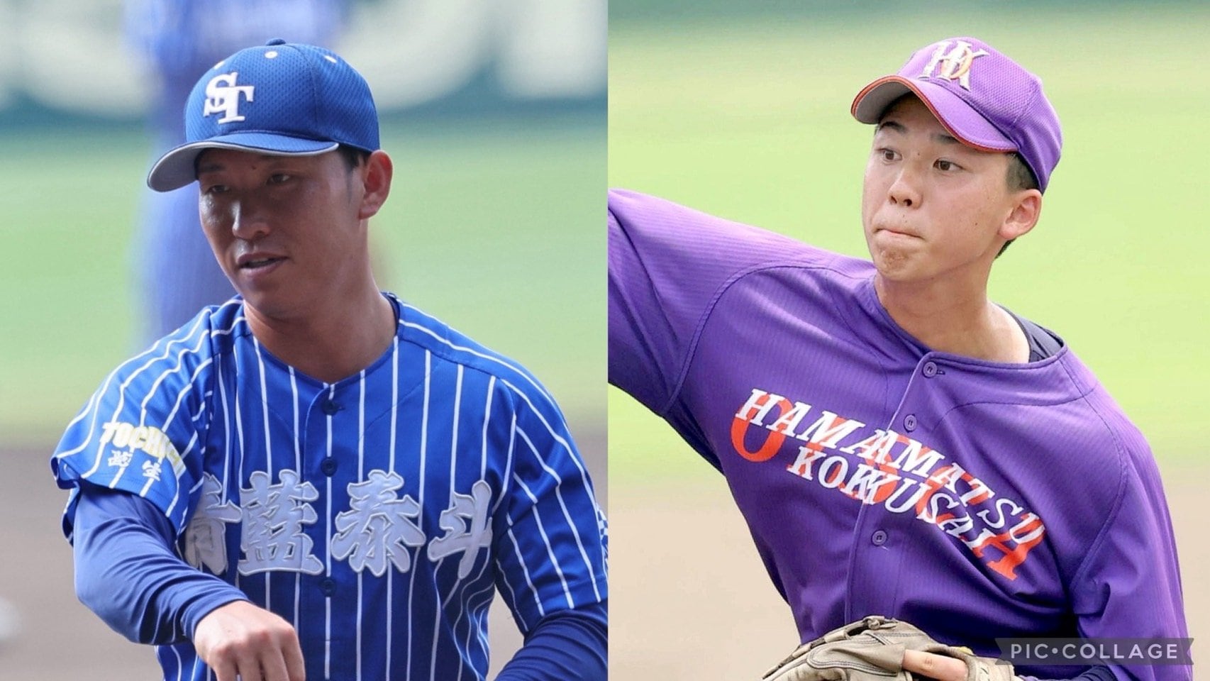 「甲子園」 高校野球 ユニフォーム帽子ズボンセット あ、青すぎる…」青藍泰斗だけじゃない!「ほぼメジャー」「クセ