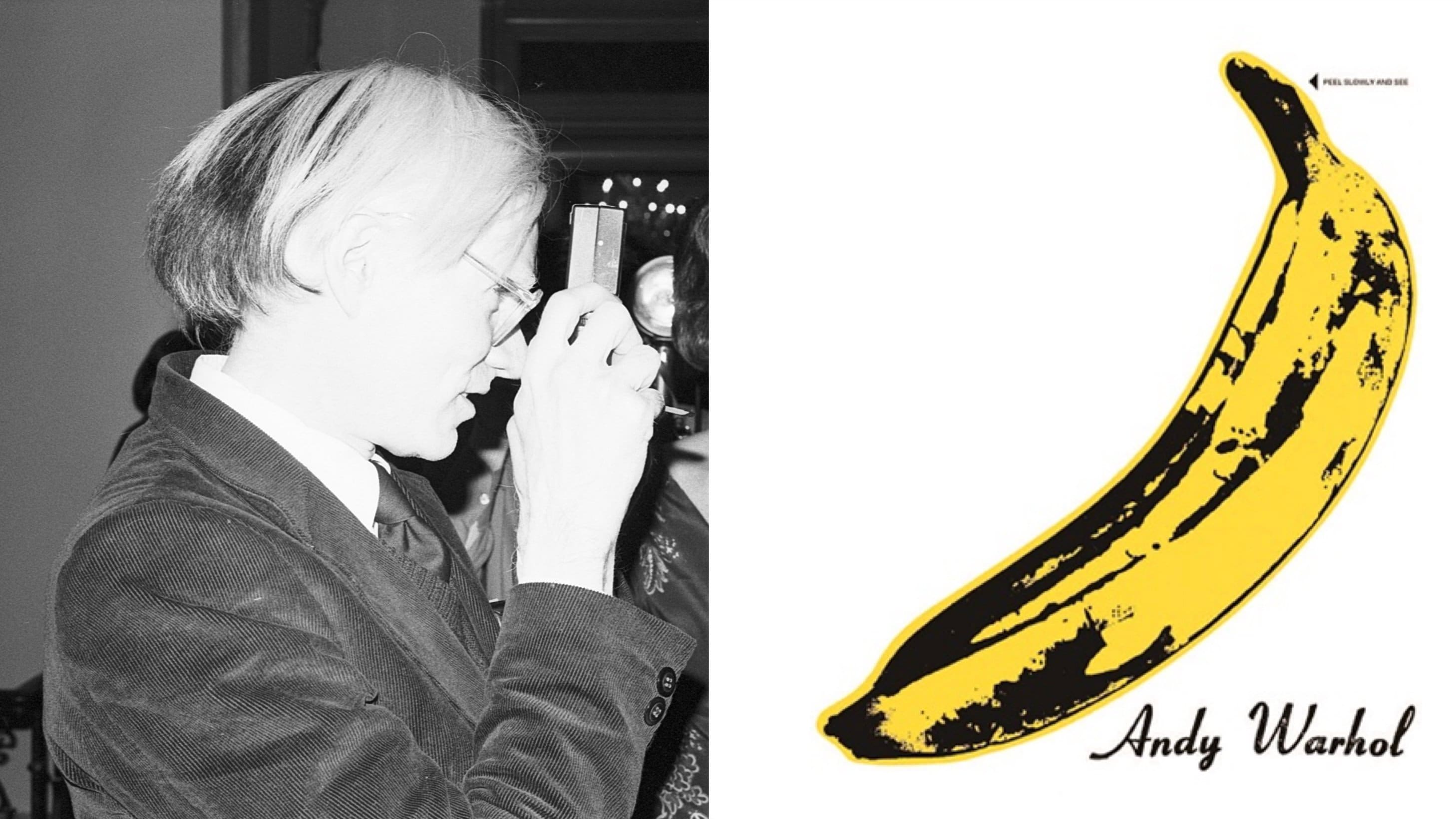 バナナ1枚で無名バンドをロック史の伝説にしたアンディ・ウォーホル