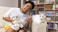 1匹でも多く不幸な猫をなくしたい。サンシャイン池崎のジャスティスな保護猫との暮らし