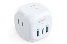 旅行先での充電はAnkerのキューブ型電源タップ1台でクリア【Amazonセール】