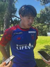 負傷離脱していたFC東京のMF遠藤渓太が19日に全体練習に合流「サッカーに飢えています」