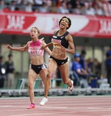【陸上】君嶋愛梨沙　女子100メートル3連覇もパリ五輪遠のく「“ダメだったな”と」