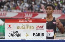 村竹ラシッド、初優勝&初五輪　男子110メートル障害圧勝　フライングで東京五輪逃した挫折から「解放」