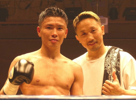 【ボクシング】岩田翔吉　世界前哨戦で6回TKO勝ち　4連続KOで「必ず世界チャンピオンになる」