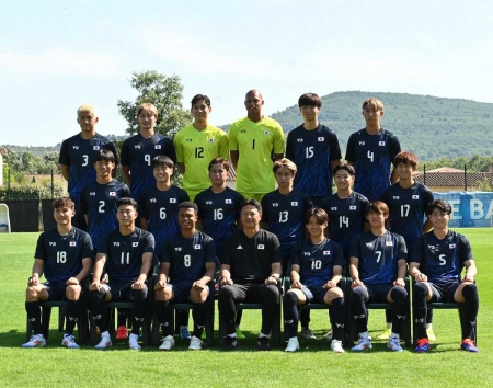 サッカーU―23日本代表　細谷ら国内組9選手合流、パリ五輪へ全18人集結