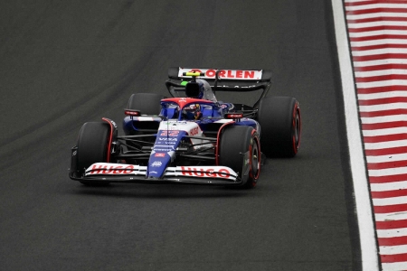 角田裕毅はQ3進出もクラッシュ、マシン大破で10番手　ノリスPP　F1ハンガリーGP予選