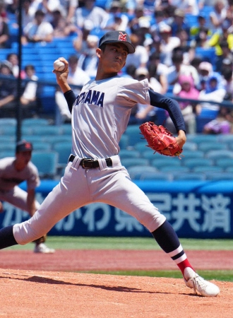 【高校野球】横浜がサヨナラで決勝進出　スーパー1年生・織田翔希は最速147キロ計測