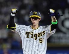 【球宴】阪神・中野が球宴で安打記録　5回にマチャドから中前打　「何もない状態で帰るのは嫌」