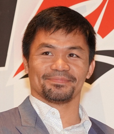 パッキャオ　前日計量クリア　「精いっぱい力を尽くしたい」控えめに気合　「超RIZIN3」