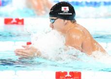 日本の“お家芸”男子200M平泳ぎ　渡辺一平と花車優がそろって決勝進出