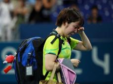 平野美宇　準々決勝敗退に号泣　死闘の末に散る　勝った韓国選手も涙　壮絶ラリーに会場熱狂